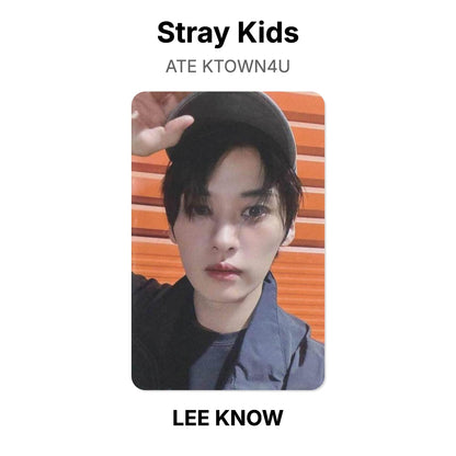 Stray Kids ATE KTOWN4U Official Photocard