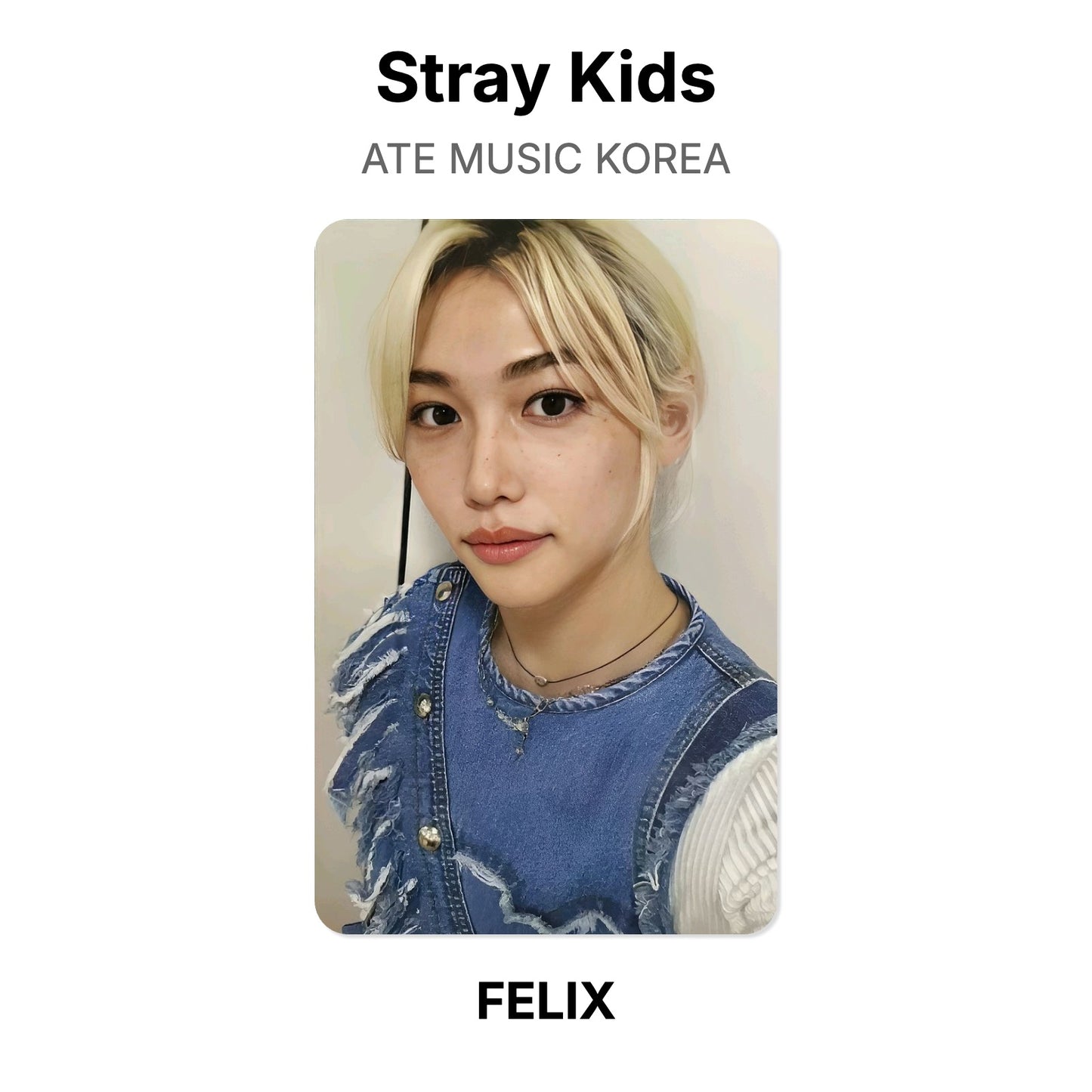 Stray Kids ATE MUSIC KOREA photocard oficial
