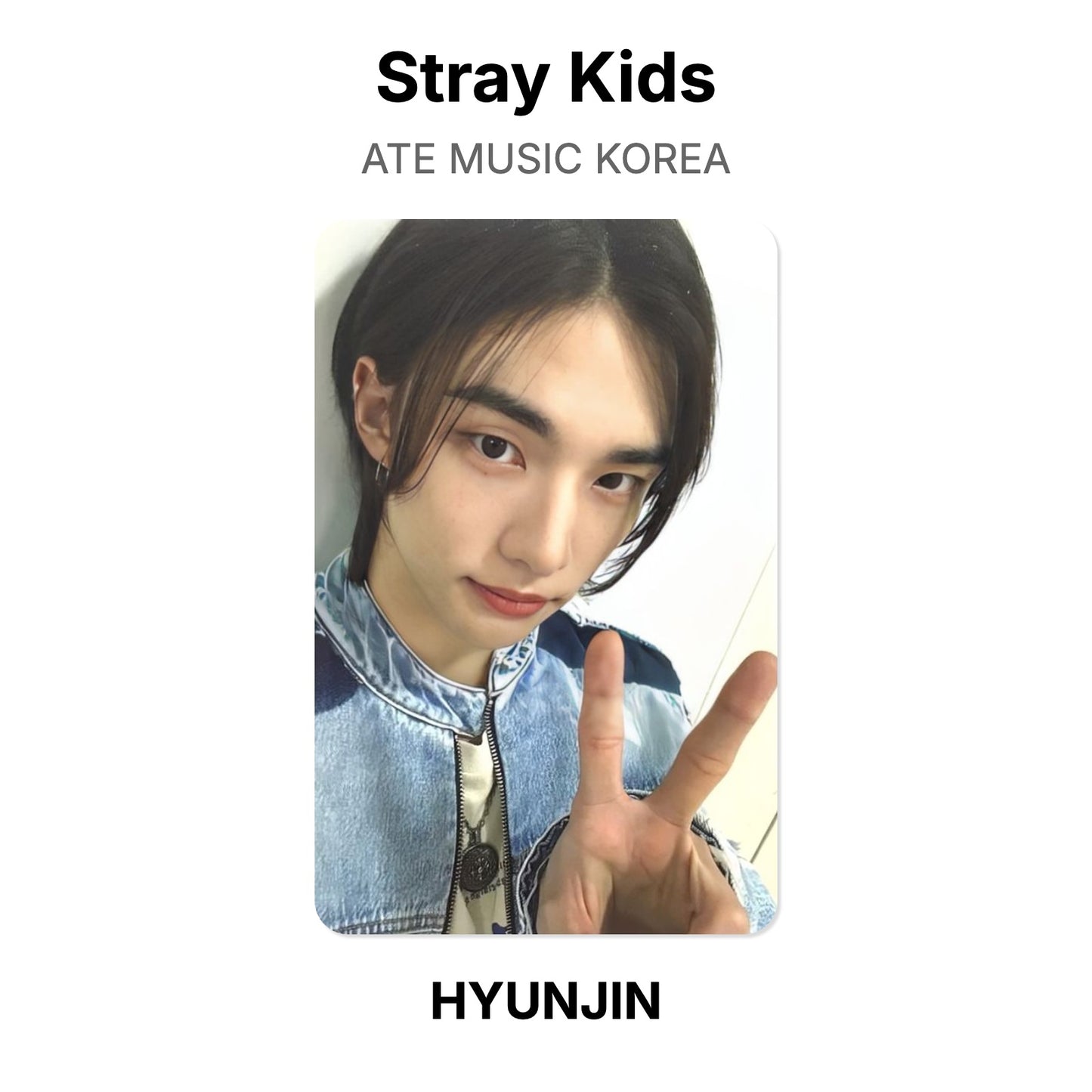 Stray Kids ATE MUSIC KOREA photocard oficial