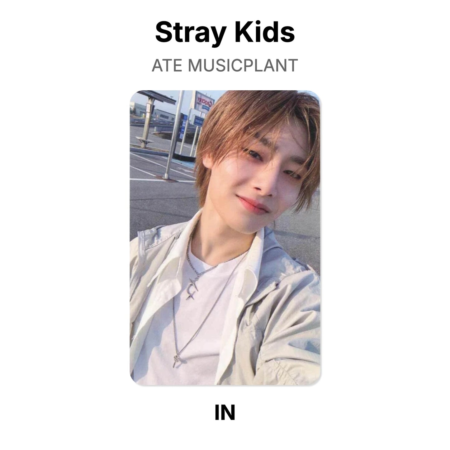 Stray Kids ATE MUSICPLANT Official Photocard
