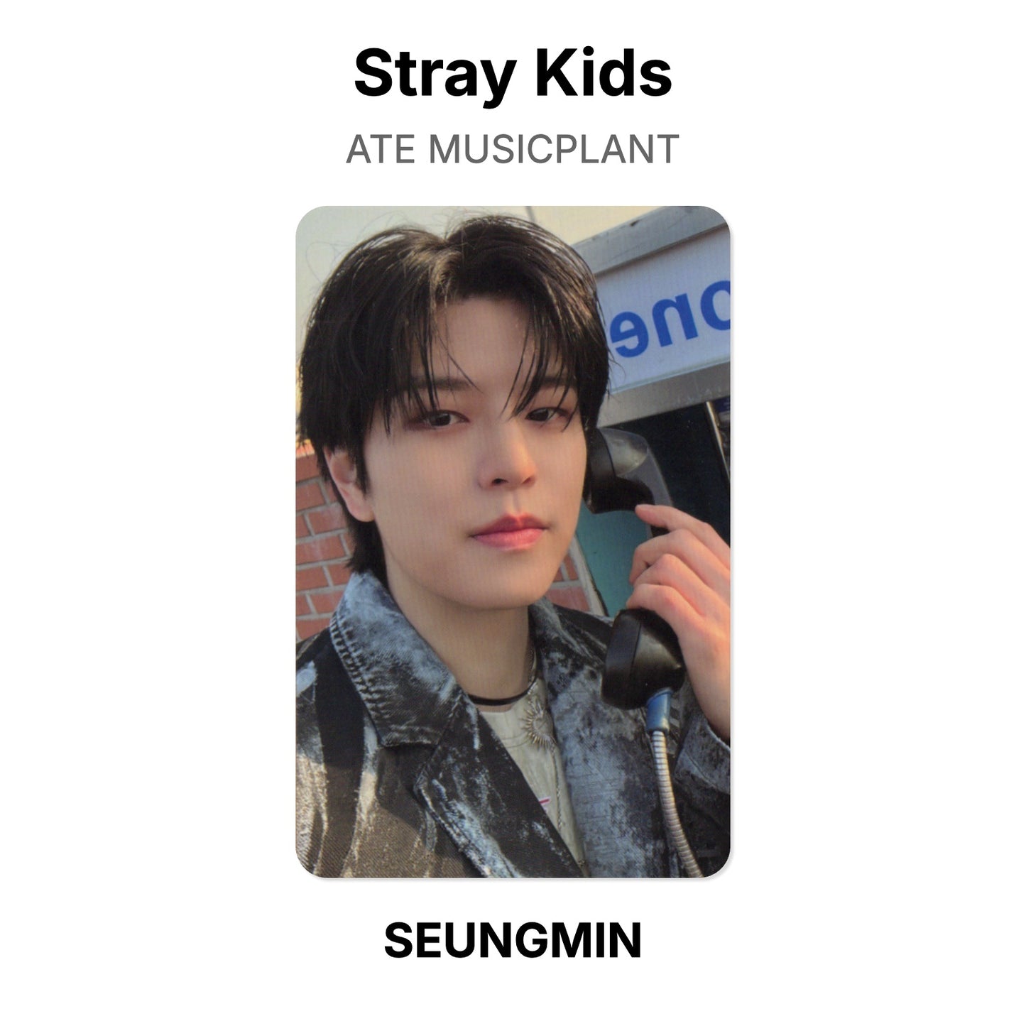 Stray Kids ATE MUSICPLANT Official Photocard