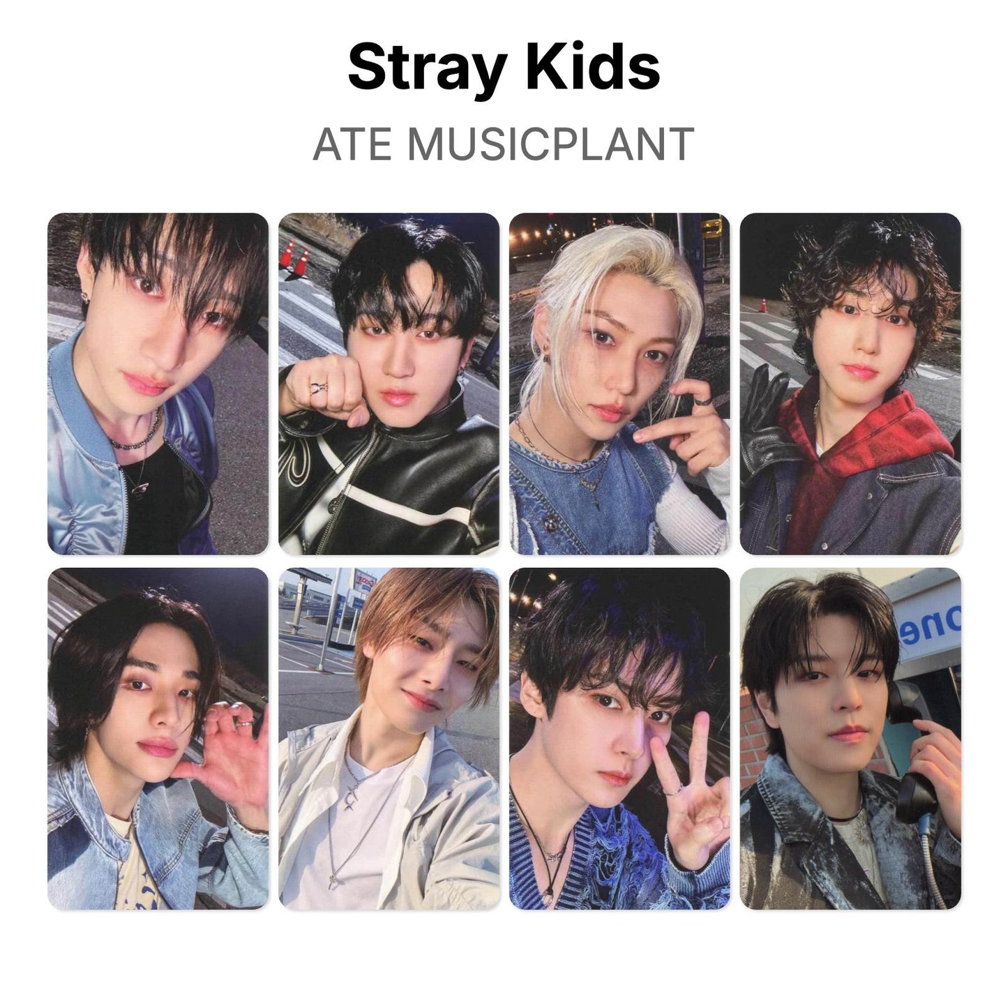 Stray Kids ATE MUSICPLANT Official Photocard