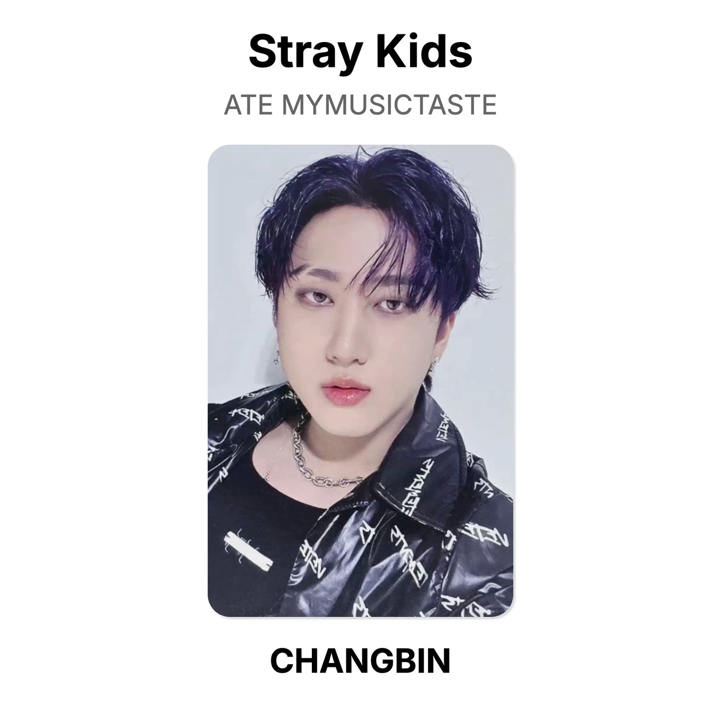 Stray Kids ATE MYMUSICTASTE Offizielle Photocard