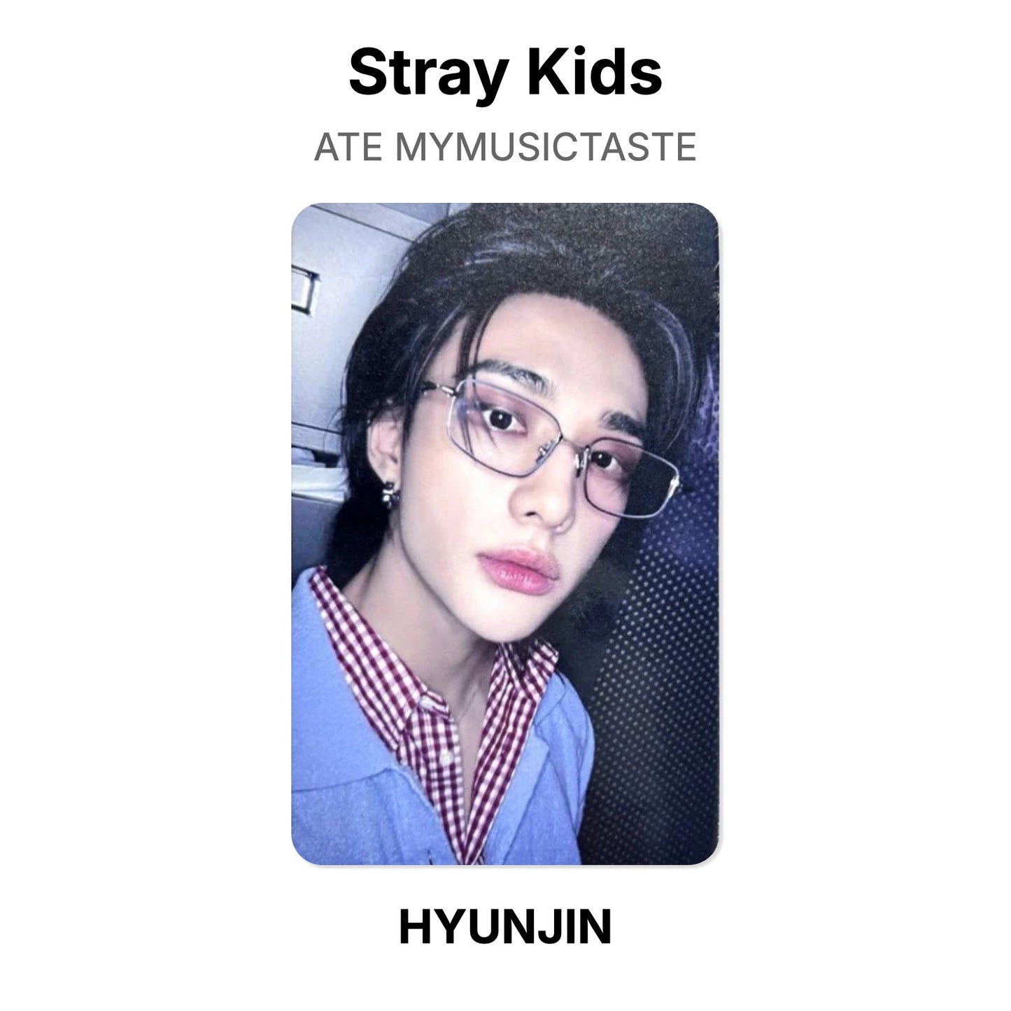 Stray Kids ATE MYMUSICTASTE Offizielle Photocard