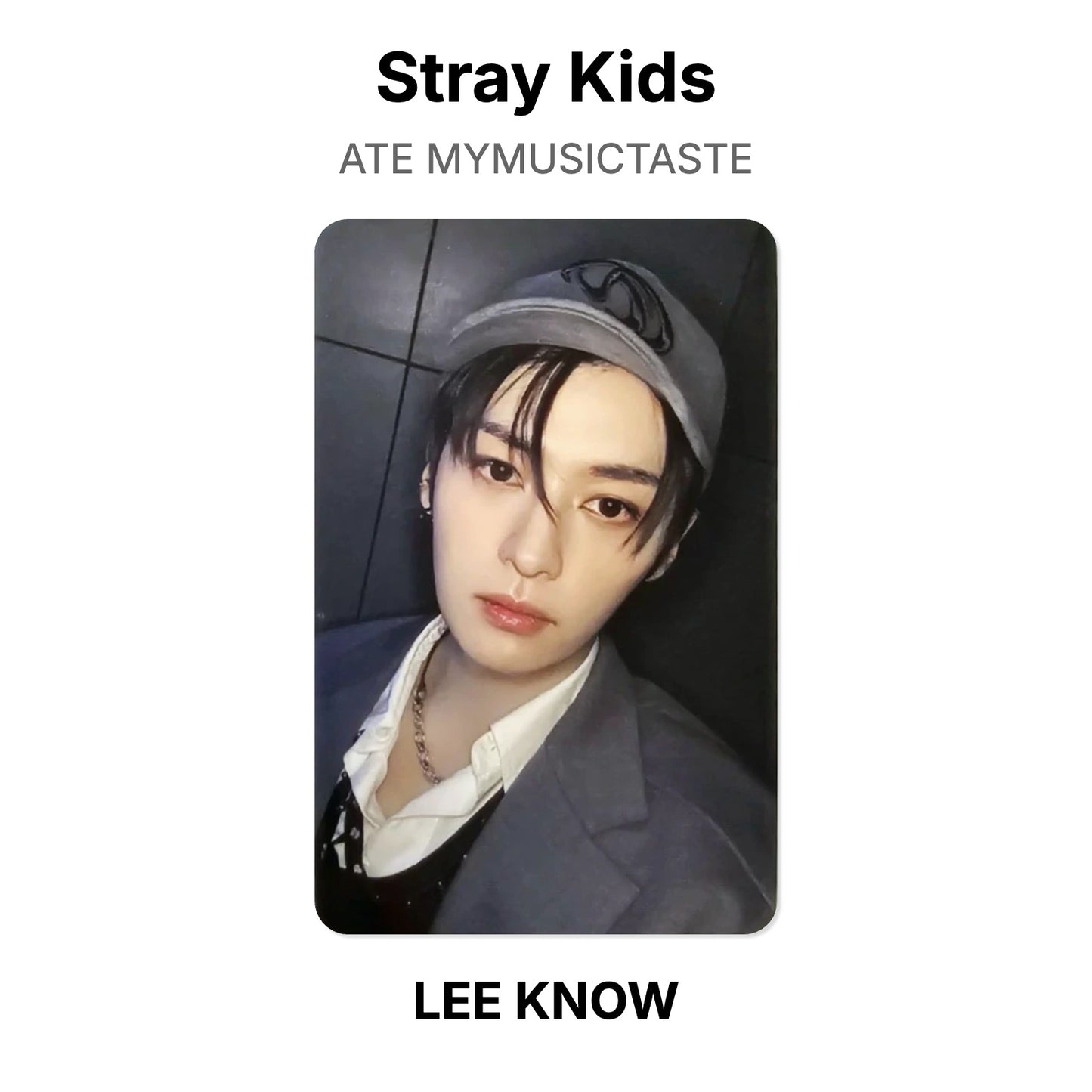 Stray Kids ATE MYMUSICTASTE Offizielle Photocard