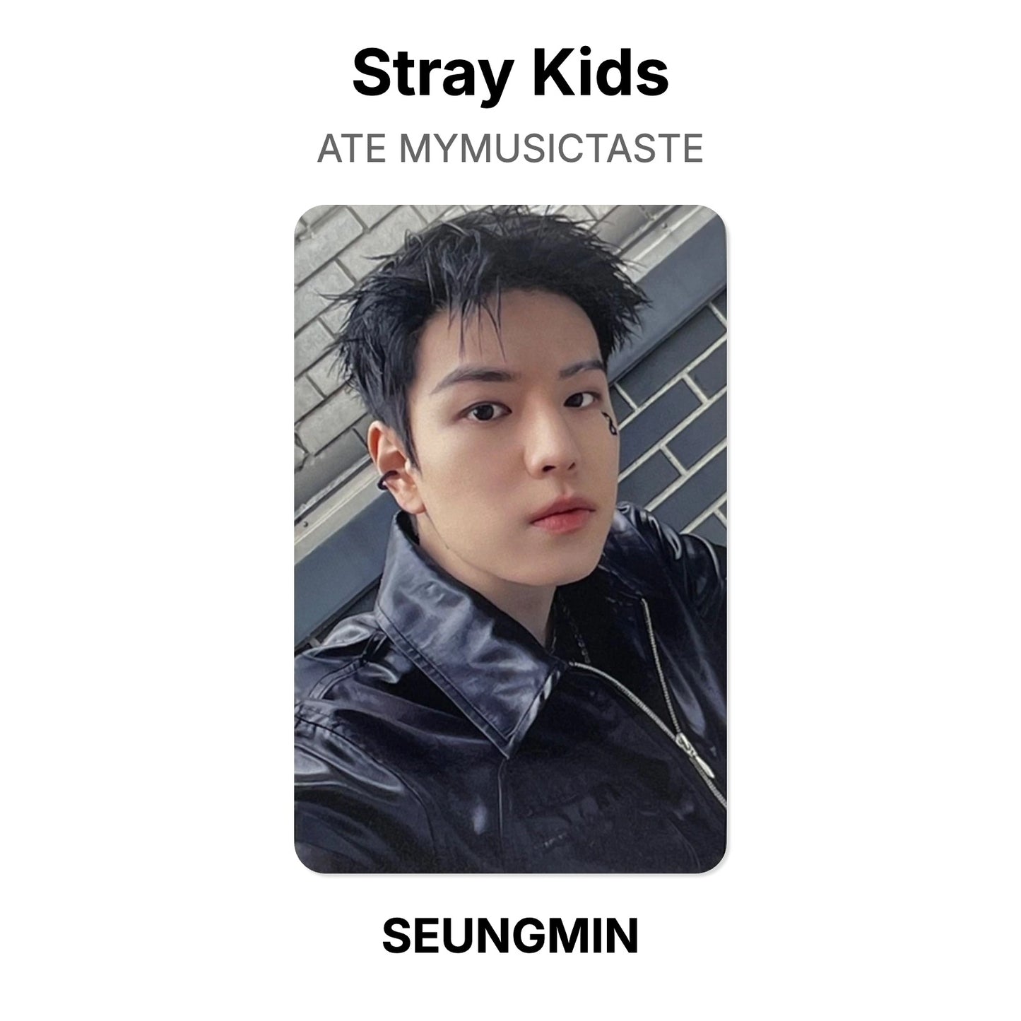 Stray Kids ATE MYMUSICTASTE Offizielle Photocard