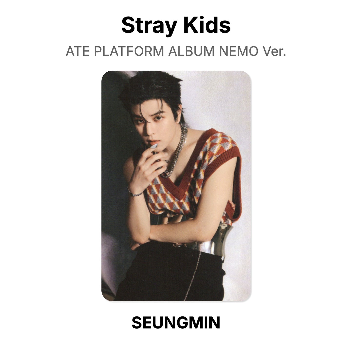 Stray Kids ATE PLATFORM ALBUM NEMO Ver. Official Photocard
