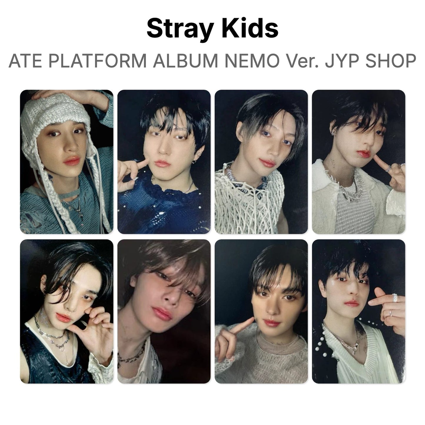 Stray Kids ATE PLATFORM ALBUM NEMO Ver. JYP SHOP Official Photocard