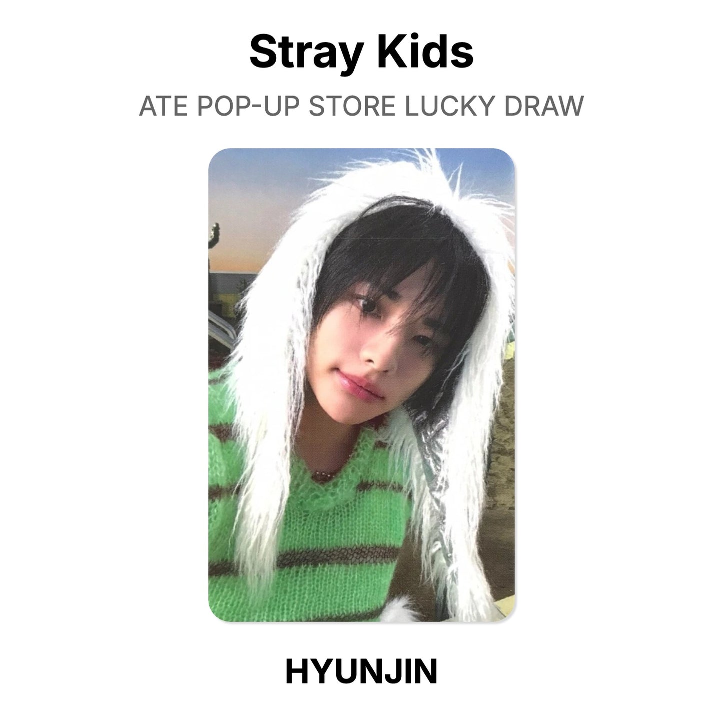 Stray Kids ATE POP-UP STORE LUCKY DRAW Offizielle Photocard