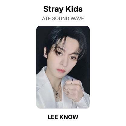 Stray Kids ATE SOUND WAVE photocard oficial