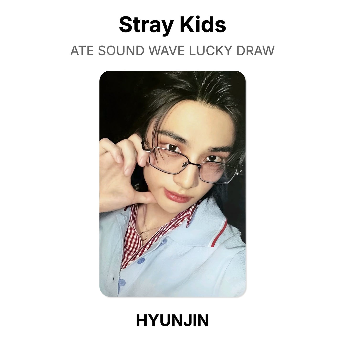 Stray Kids ATE SOUND WAVE LUCKY DRAW Offizielle Photocard