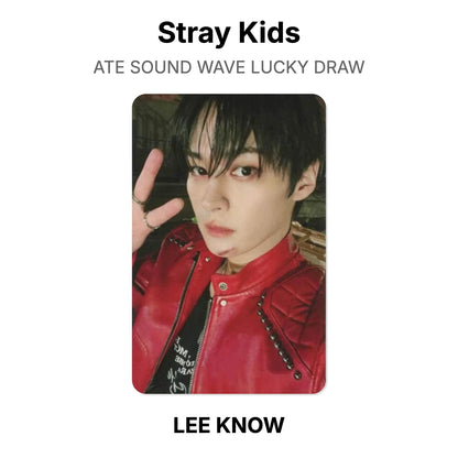 Stray Kids ATE SOUND WAVE LUCKY DRAW Offizielle Photocard