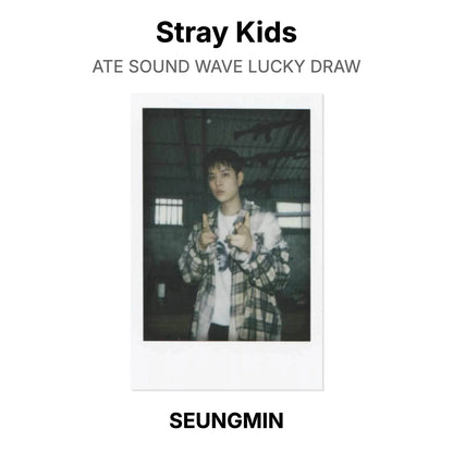 Stray Kids ATE SOUND WAVE LUCKY DRAW Offizielle Photocard