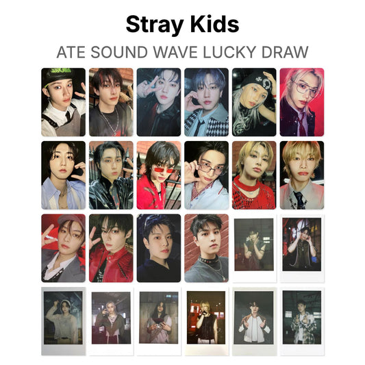 Stray Kids ATE SOUND WAVE LUCKY DRAW Official Photocard