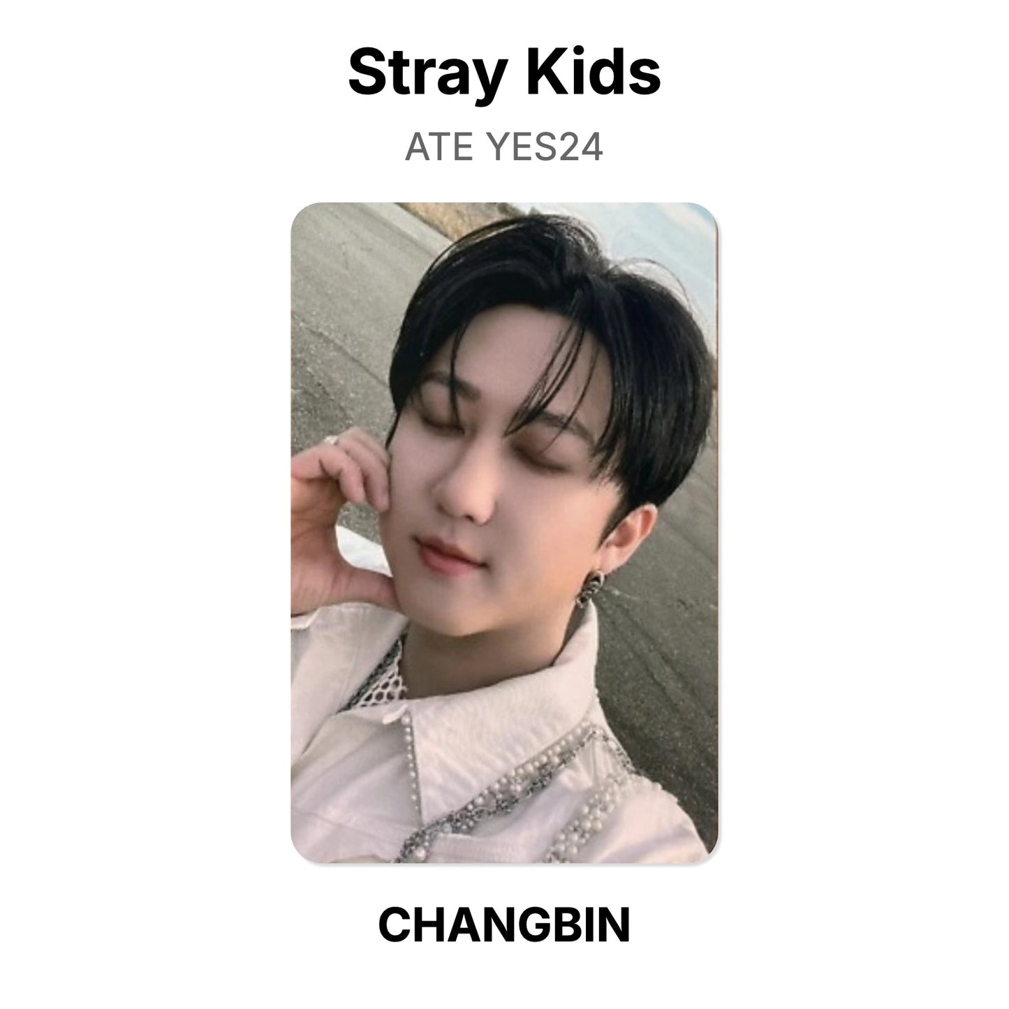 Stray Kids ATE YES24 photocard oficial