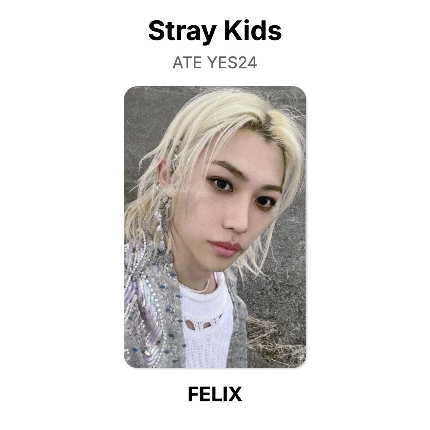 Stray Kids ATE YES24 photocard oficial