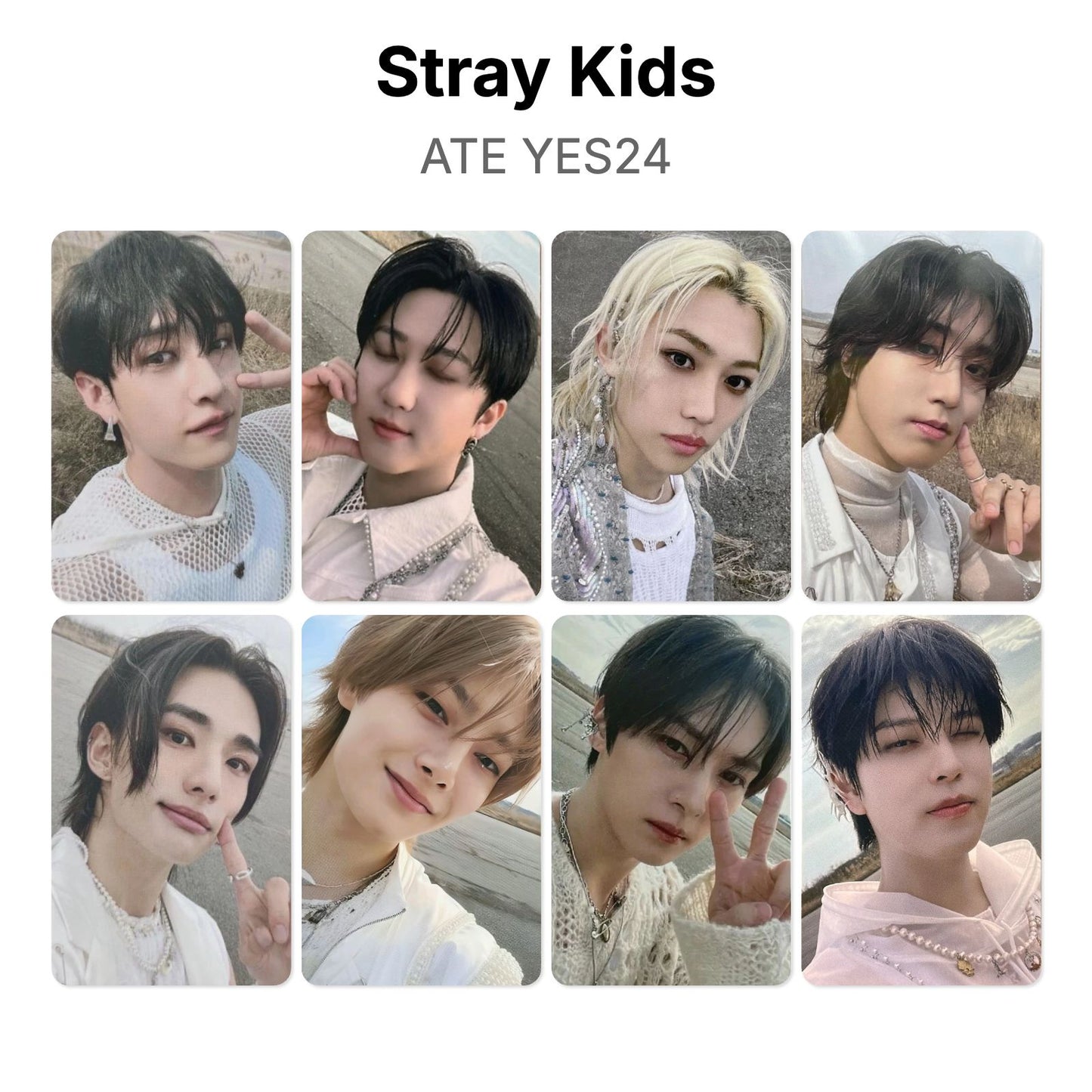 Stray Kids ATE YES24 photocard oficial
