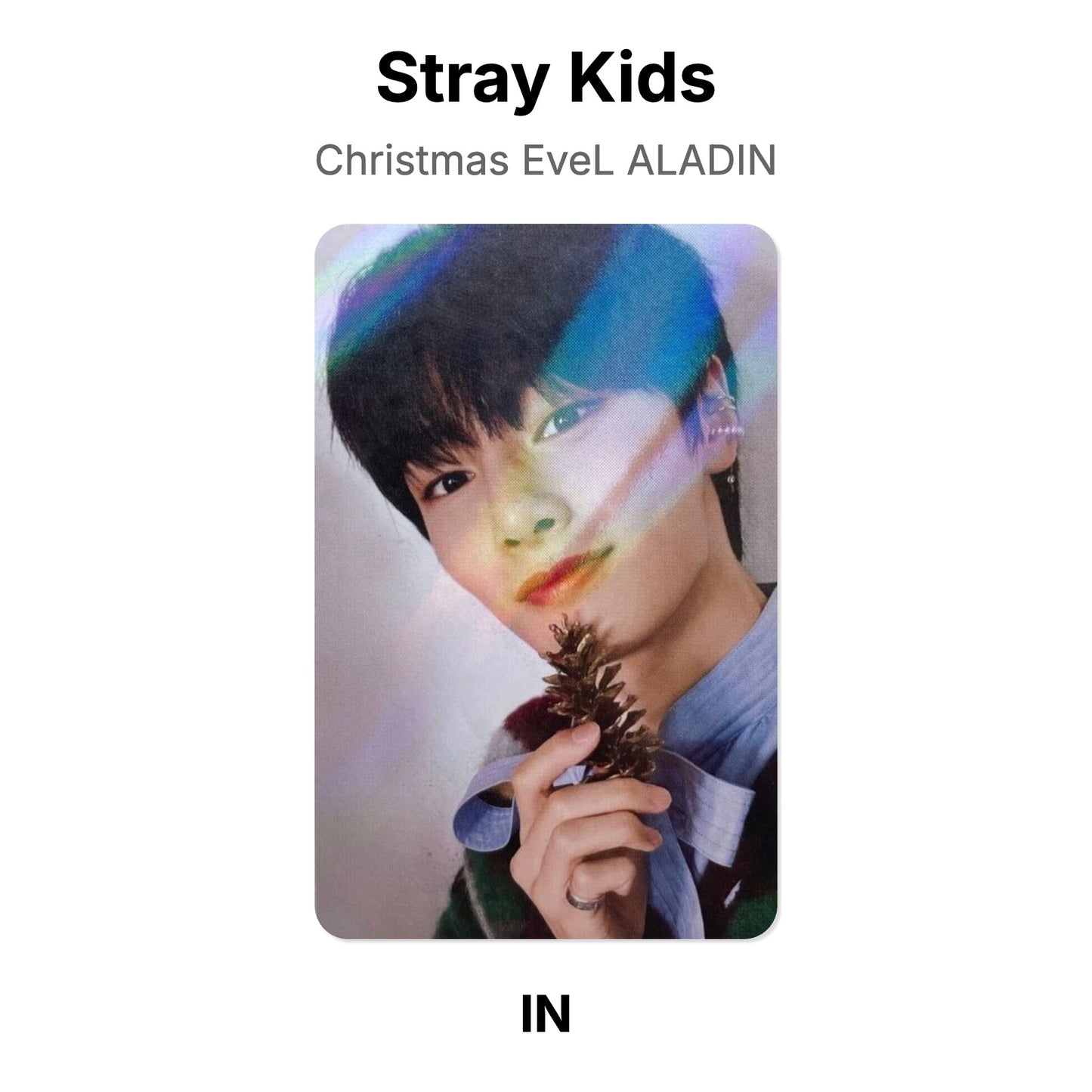 Stray Kids Christmas EveL ALADIN Official Photocard