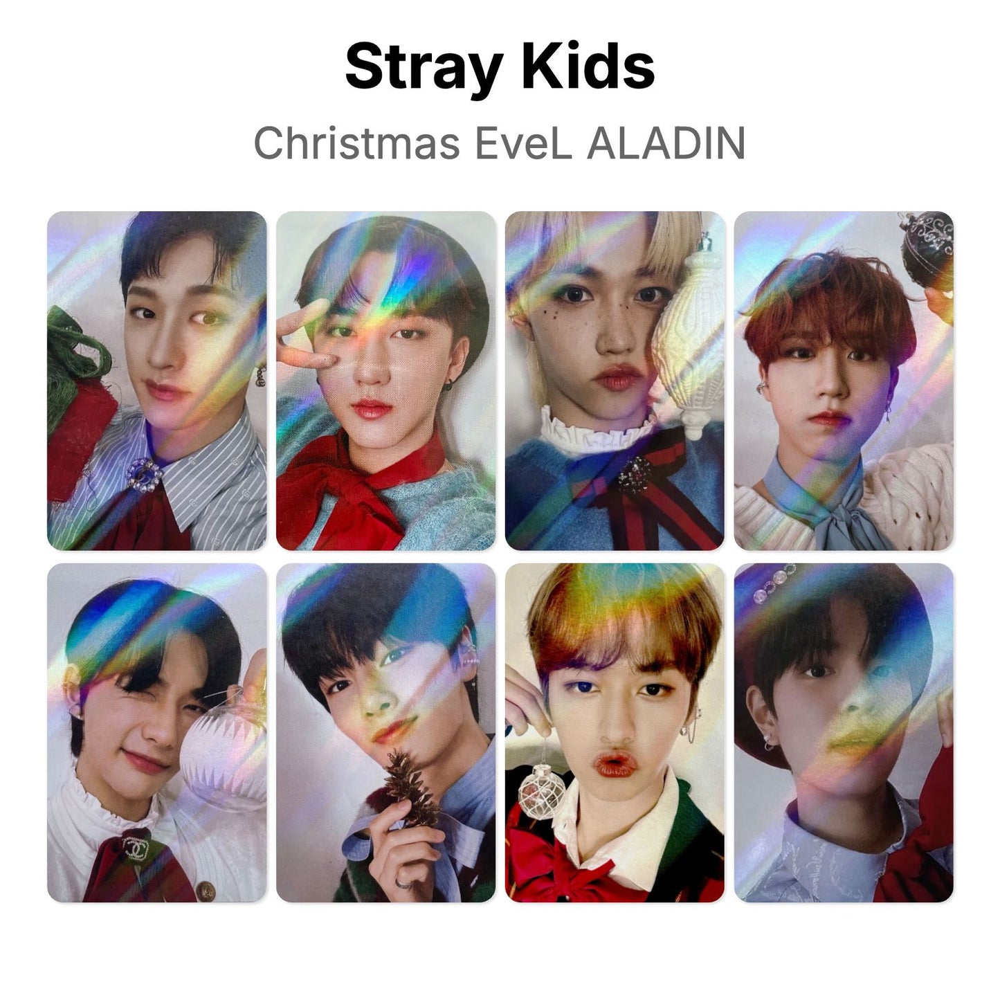 Stray Kids Christmas EveL ALADIN Official Photocard