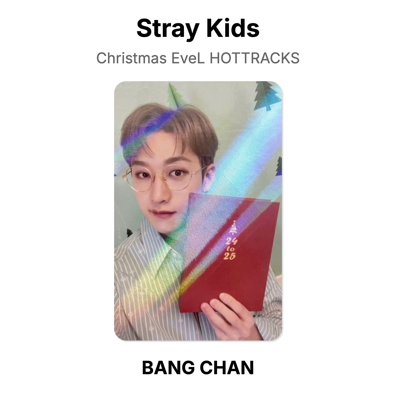 Stray Kids Christmas EveL HOTTRACKS Official Photocard – KPOPSEOULCITY