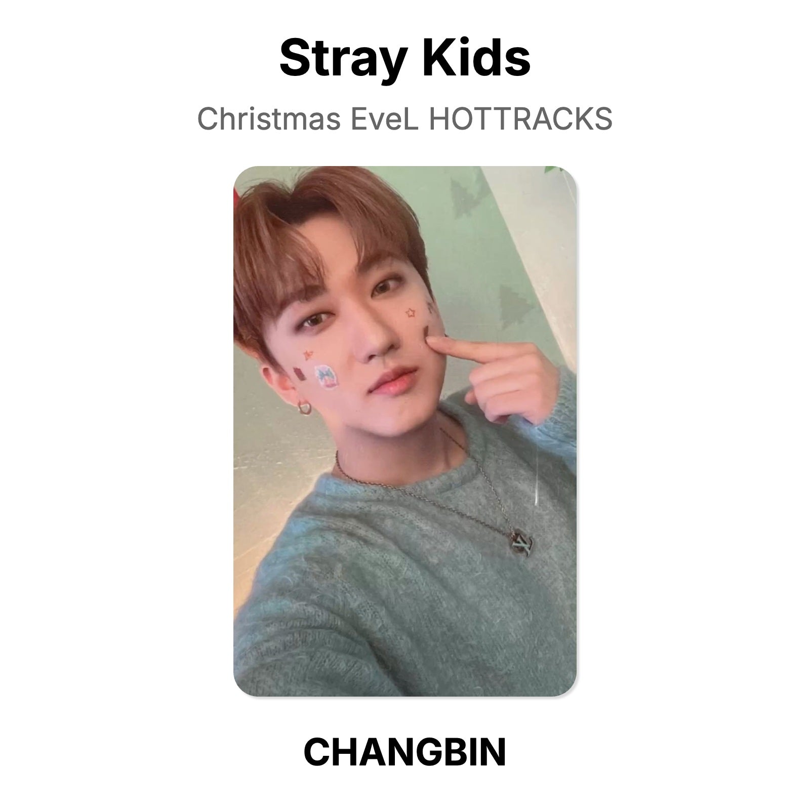 Stray Kids Christmas EveL HOTTRACKS Official Photocard – KPOPSEOULCITY
