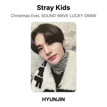 Stray Kids Christmas EveL SOUND WAVE LUCKY DRAW photocard oficial