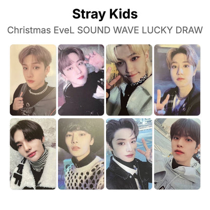 Stray Kids Christmas EveL SOUND WAVE LUCKY DRAW photocard oficial