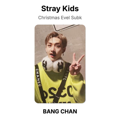 Stray Kids Christmas Evel Subk Official Photocard