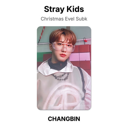 Stray Kids Christmas Evel Subk Official Photocard