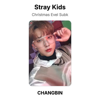 Stray Kids Christmas Evel Subk Official Photocard