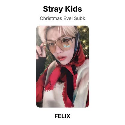 Stray Kids Christmas Evel Subk Official Photocard