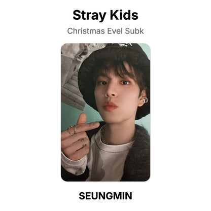 Stray Kids Christmas Evel Subk Official Photocard