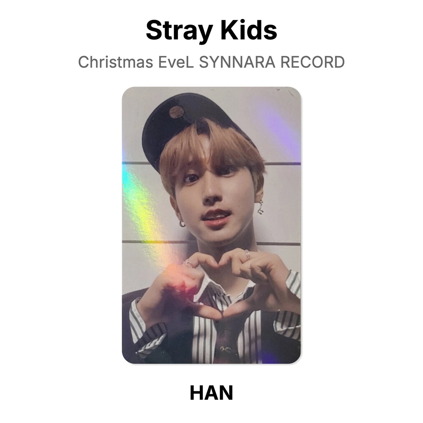 Stray Kids Christmas EveL SYNNARA RECORD 公式フォトカード