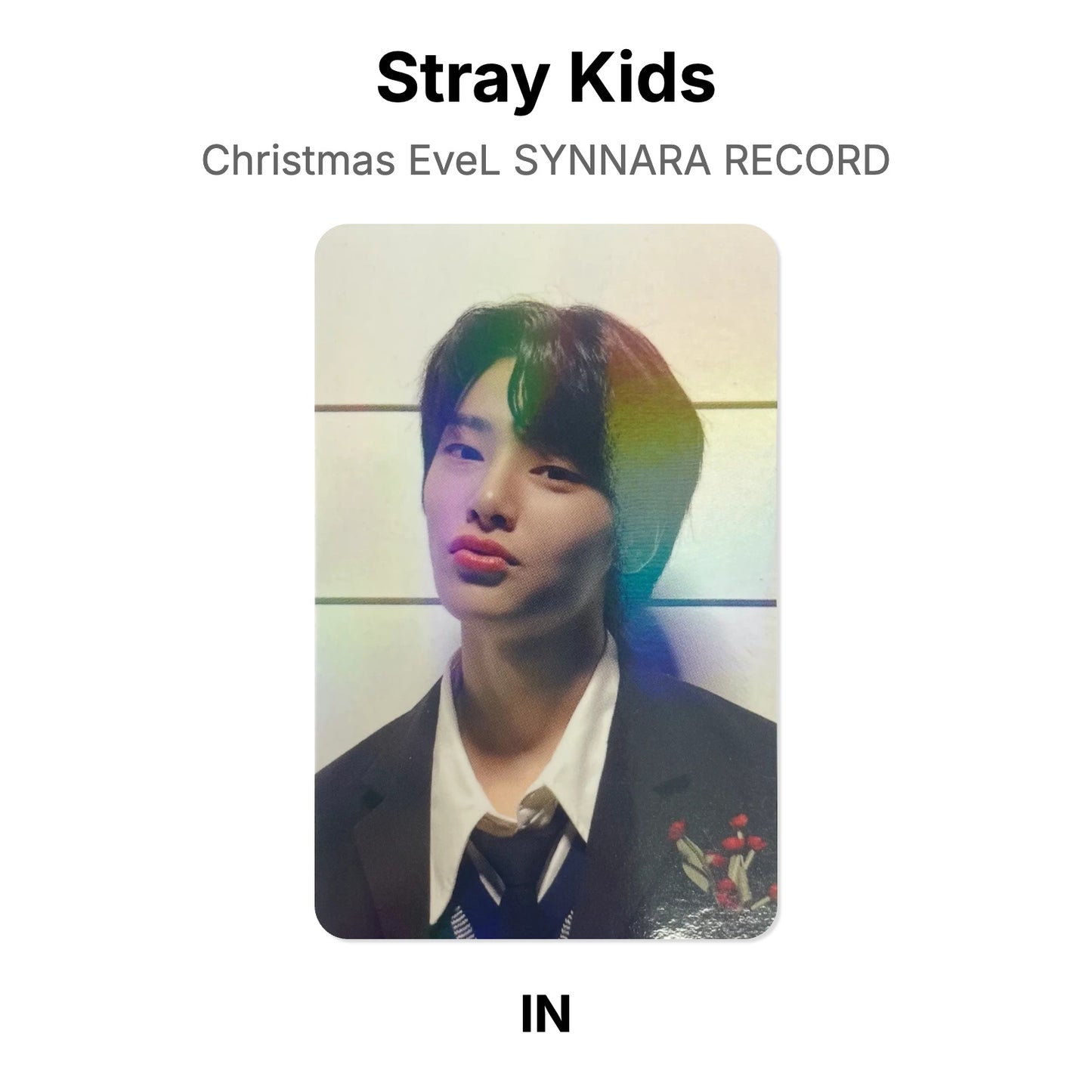Stray Kids Christmas EveL SYNNARA RECORD 公式フォトカード