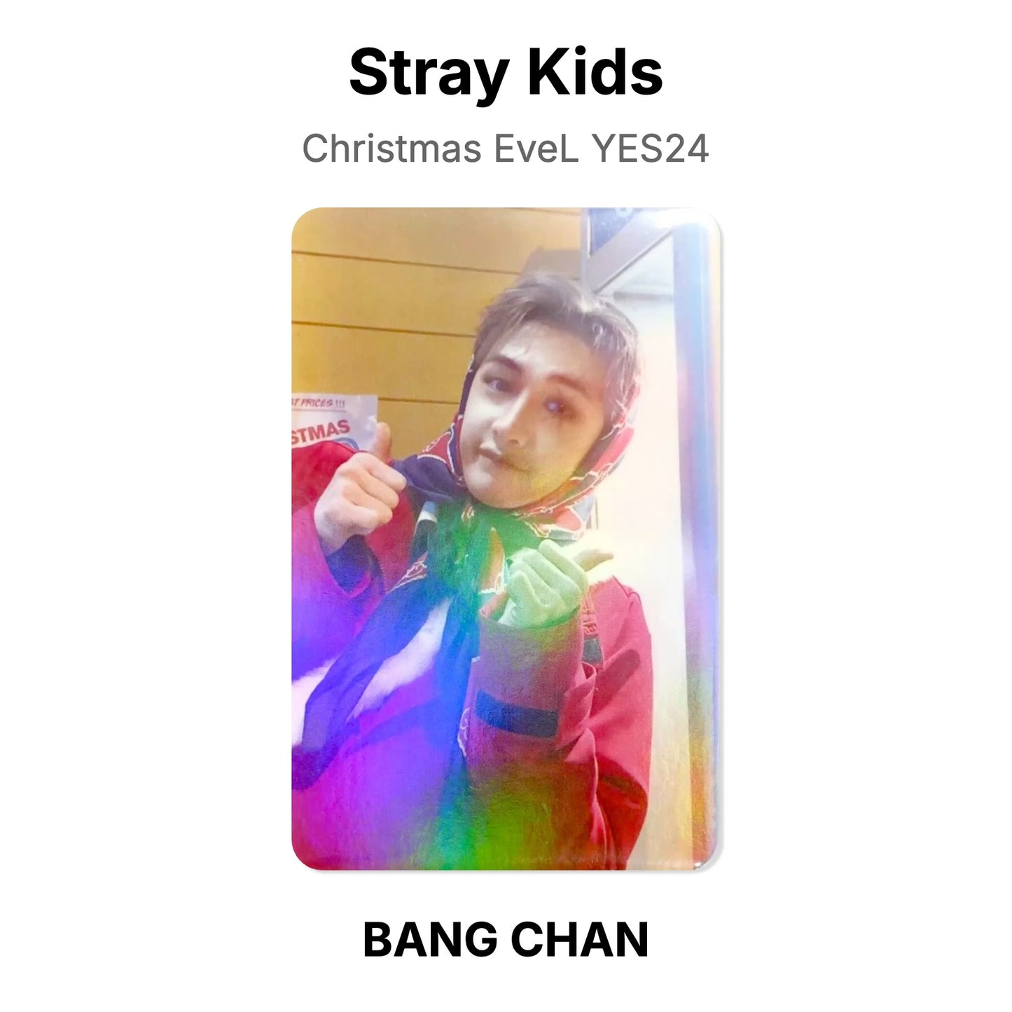 Stray Kids Christmas EveL YES24 Official Photocard