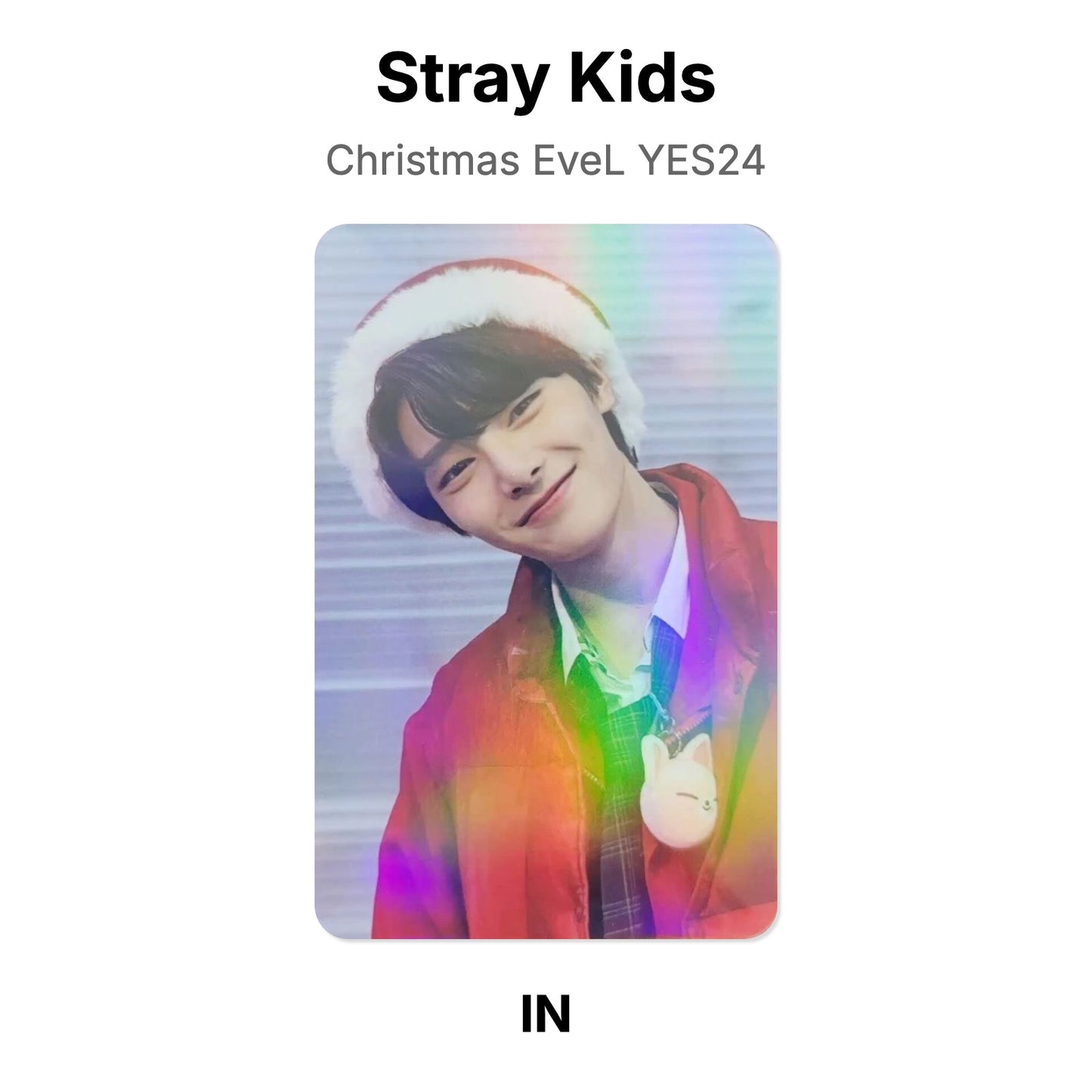 Stray Kids Christmas EveL YES24 Official Photocard