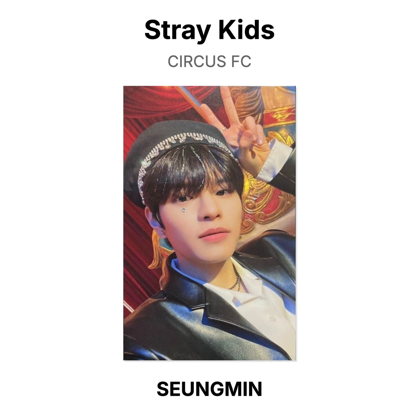 Stray Kids CIRCUS FC Official Photocard