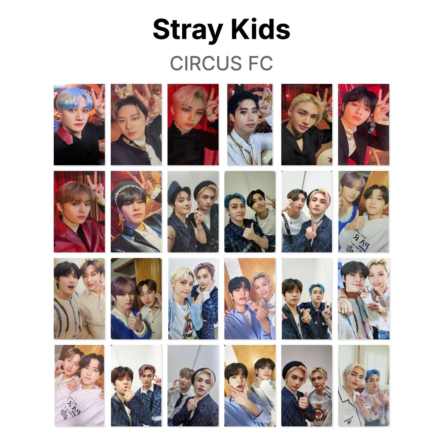 Stray Kids CIRCUS FC Official Photocard