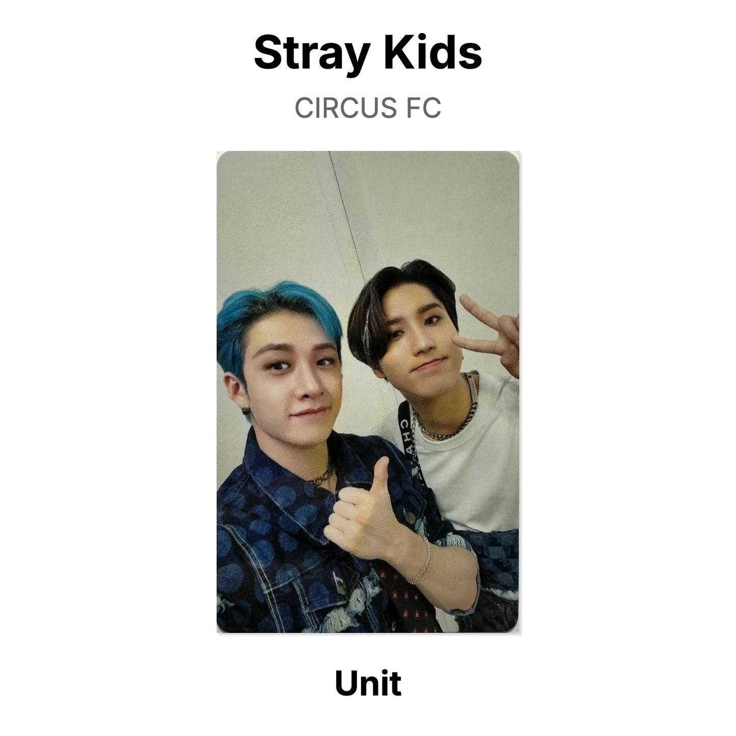 Stray Kids CIRCUS FC Official Photocard