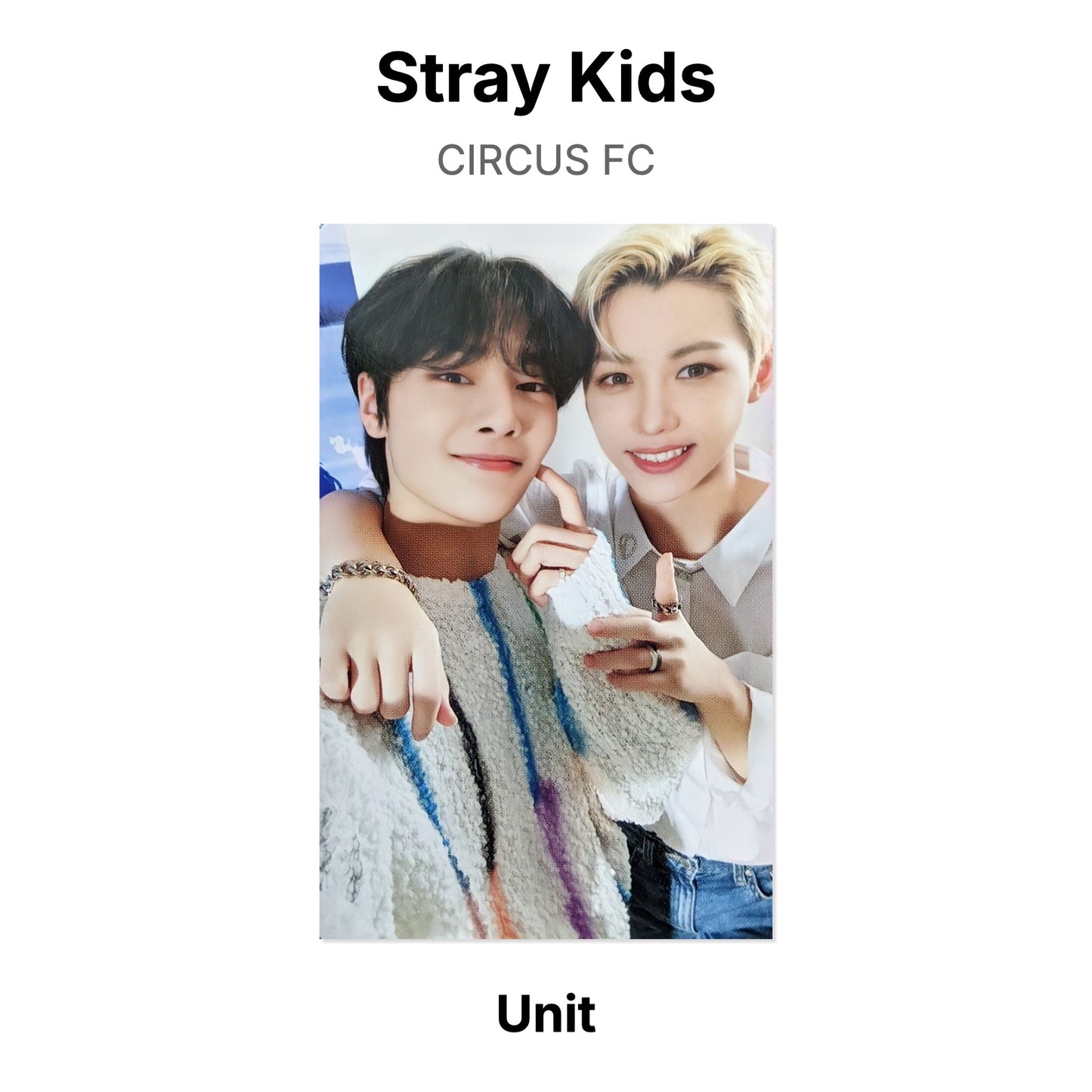 Stray Kids CIRCUS FC Official Photocard