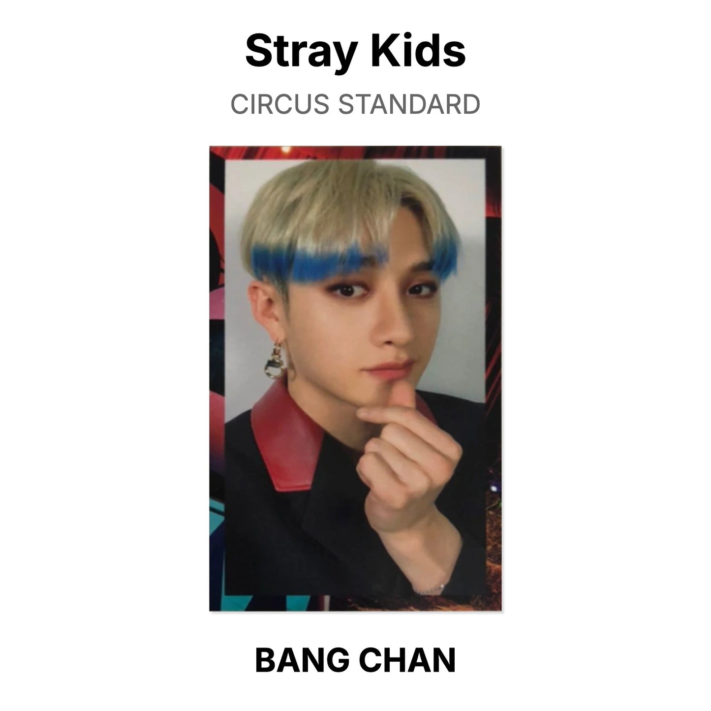 Stray Kids CIRCUS STANDARD photocard oficial
