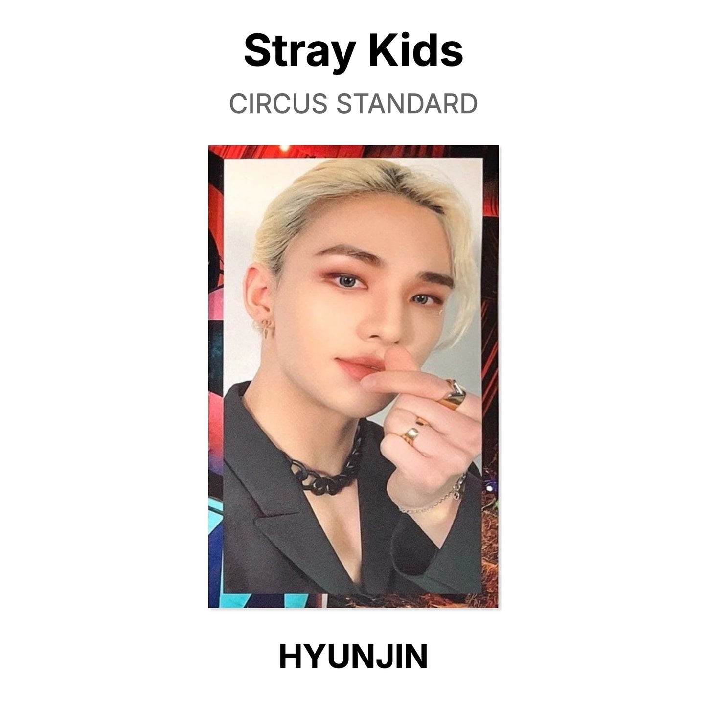 Stray Kids CIRCUS STANDARD photocard oficial
