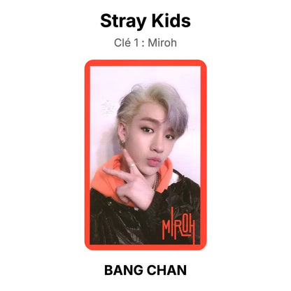 Stray Kids Clé 1 : Miroh photocard ufficiale