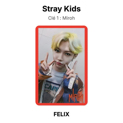 Stray Kids Clé 1 : Miroh photocard ufficiale