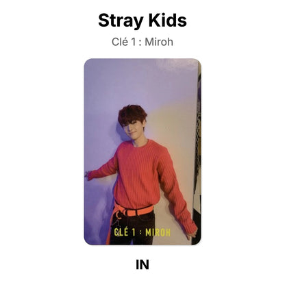 Stray Kids Clé 1 : Miroh photocard ufficiale