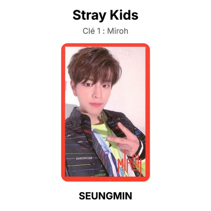 Stray Kids Clé 1 : Miroh photocard ufficiale
