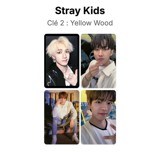 Stray Kids Clé 2 : Yellow Wood Official Photocard