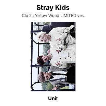 Stray Kids Clé 2 : Yellow Wood LIMITED ver. Official Photocard