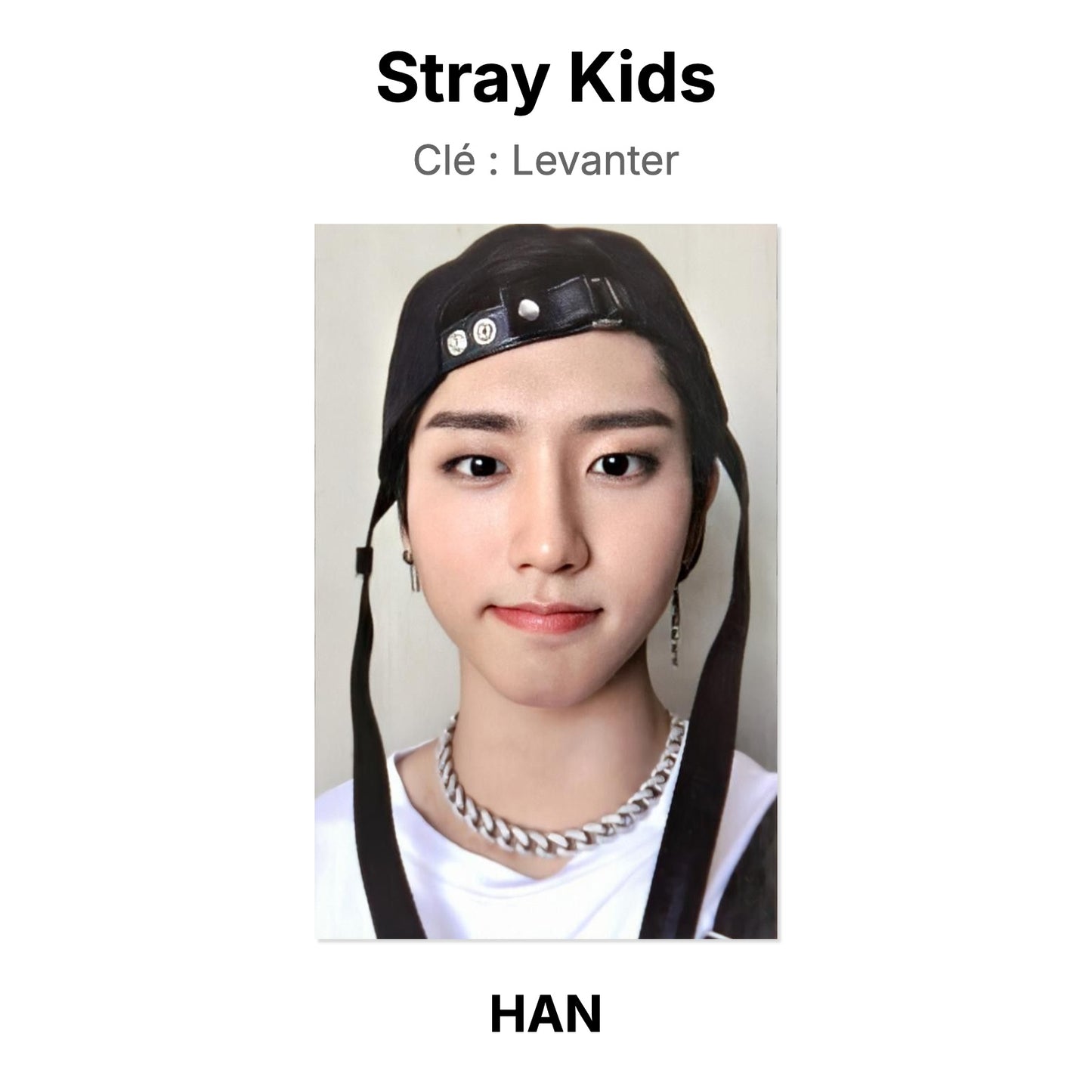 Stray Kids Clé : Levanter photocard oficial