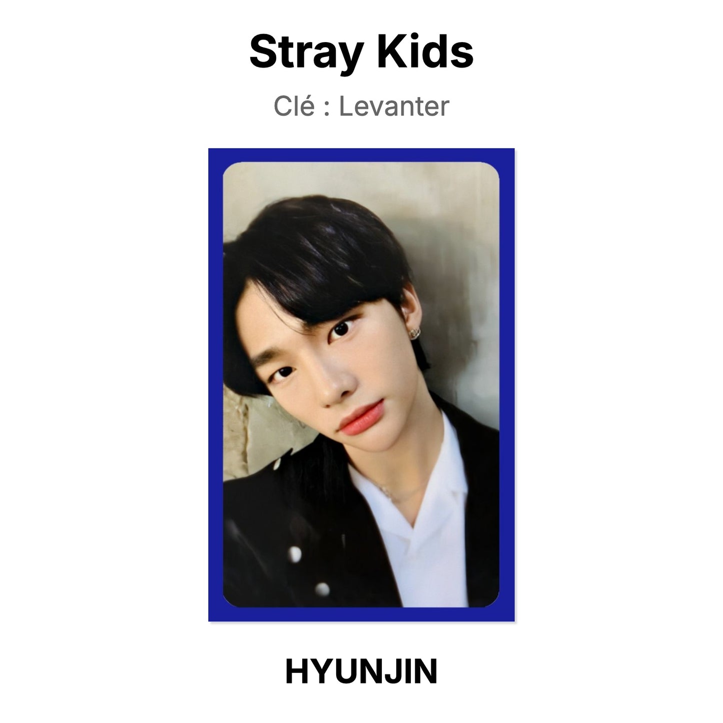 Stray Kids Clé : Levanter photocard oficial